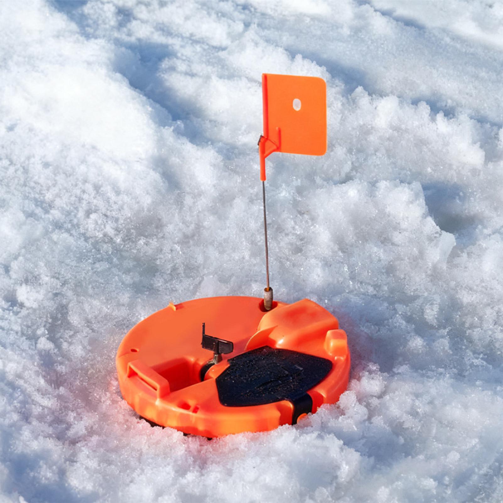 Ice Fishing Tip Up - Penjebak Ikan Otomatis dengan Bendera Sinyal,