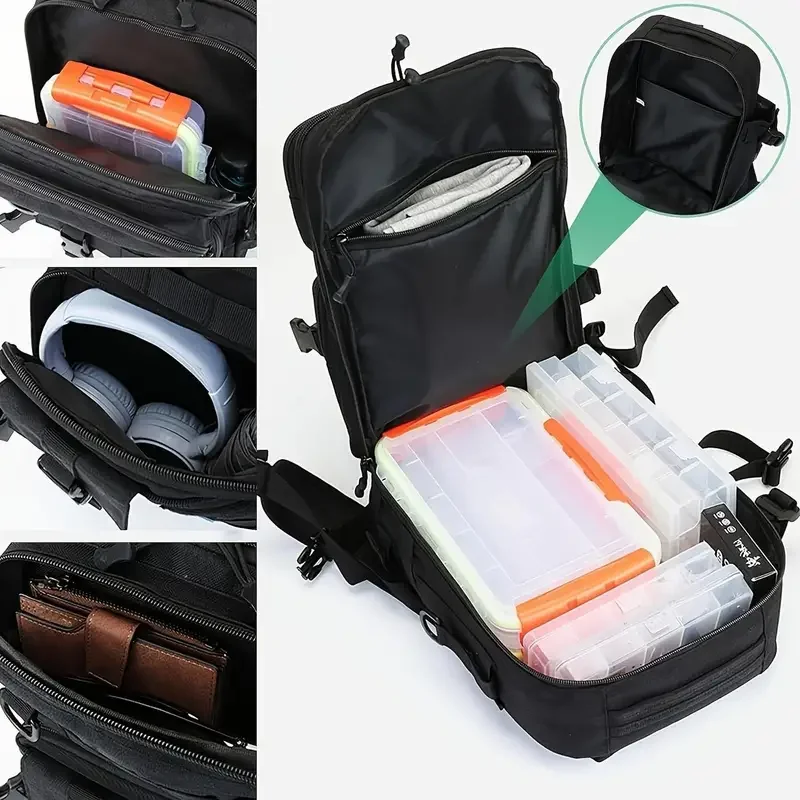 Ransel Pancing Tahan Air Nilon - Fishing Equipment Bag ulasan dan harga